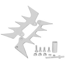 Kit de substituição da tampa lateral para Stihl 029 039MS290MS390MS310, conjunto Case Dog e Felling Dog com ponta de proteção e coletor de