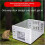 Large Automatic Rat Trap Cage with Sliding Door,  Sensitivity, Galvanized Metal MultiCatch 3