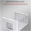 Large Automatic Rat Trap Cage with Sliding Door,  Sensitivity, Galvanized Metal MultiCatch 2