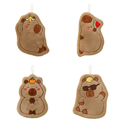 Adorable Capybara Themed Polyester Hanging-watermelon bear 1