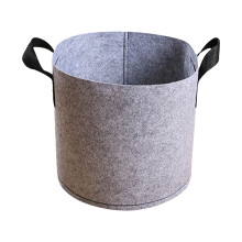 Nonwoven Fabric Plant Pots Breathable Fabric-grey 20 gallons