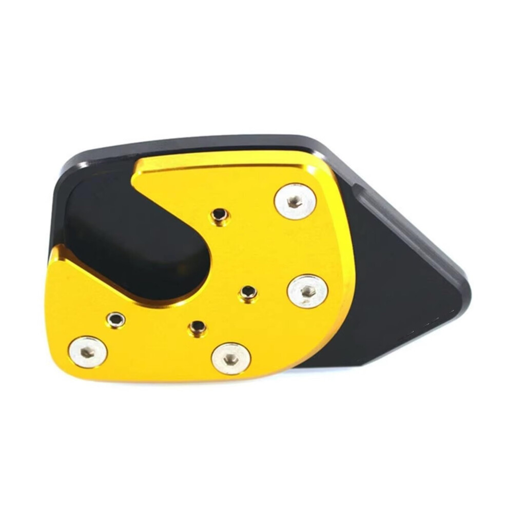 Motorcycle Kickstand Extension Cnc Aluminum Sidestand Pad For Honda Xadv750 20172020 Gold 9001264924539