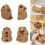 Adorable Capybara Themed Polyester Hanging-watermelon bear 3