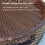 Oversized Floating Pool Tray with Extra Large Capacity, Durable Rattan Serving Bar for Pool Parties, White 5