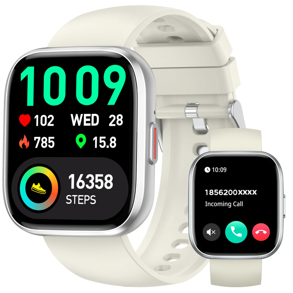 Smart Watch For Women And Men With Call Function, 1.85 Inch Fitness Tracker, 120 Sports Modes, Heart Rate And Sleep Monitor 9001264924904
