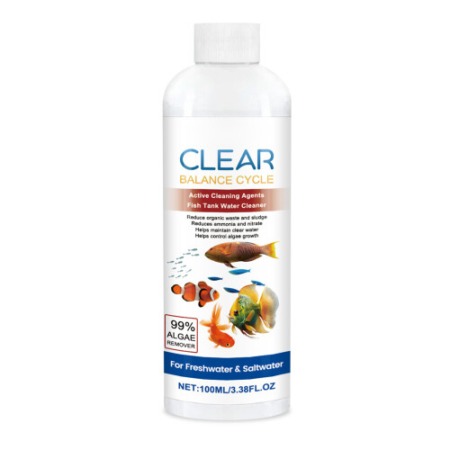 100ml Aquariums Odor Reduce Stain Solution Water Purifying Home
