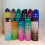 Convenient Straw Water Bottle 1L Capacity Drinking-Orange Green 6