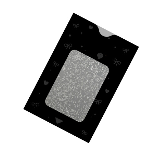 Nail Stamp Plate With Floral Patterns Professional Stainless