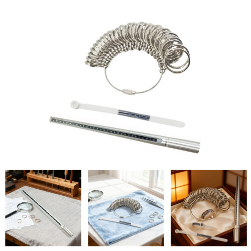 Professional Metal Ring Sizing Tool for Accurate Jewelry-2 B 1