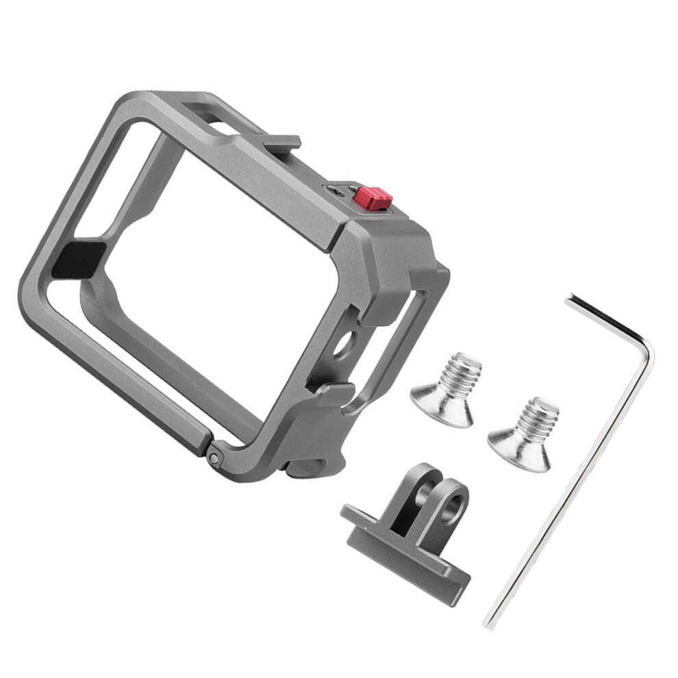 Camera Cage Aluminum Cold Shoe Protective Extension Frame For 360 Go 3S Thumb Camera Accessories 9001264925130