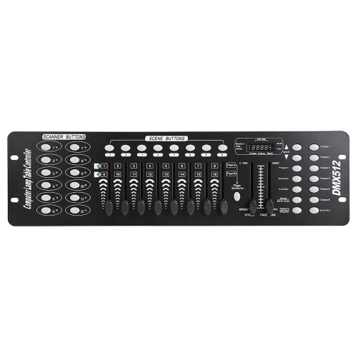 Επαγγελματικός ελεγκτής DMX512, κονσόλα φωτισμού 192 καναλιών με φωνητική 1
