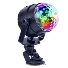 LED-feestverlichting met afstandsbediening, geluidsgestuurde RGB-podiumverlichting voor DJ's, karaoke, bruiloften en clubs, draagbare