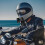Support de caméra d'action pour casque de moto, système de 4