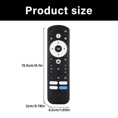 Remplacement de commande vocale TV intelligente, avec touche de 2