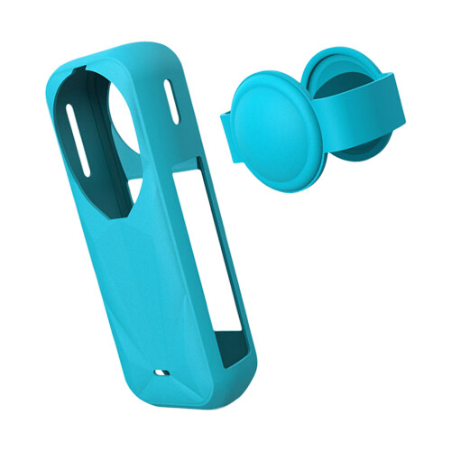 Silicone Flexible Protective Case for X5 Waterproof-Blue Color