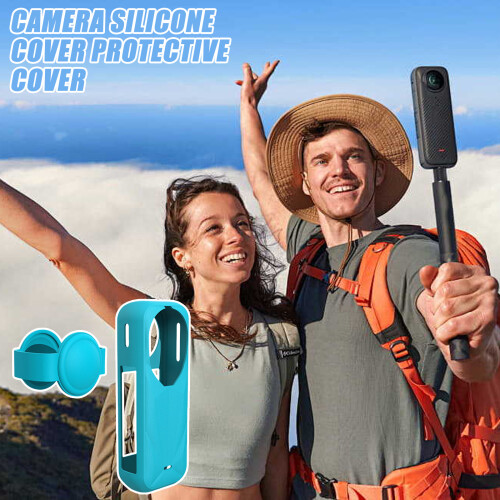 Silicone Flexible Protective Case for X5 Waterproof-Blue Color 2