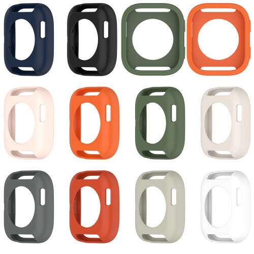 Silicone Case for Bip 6 Smartwatch Scratchproof-Ink blue 1