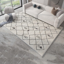 Large Electric Heated Floor Mat with Infrared Heating and Thermostat for Home Office, 200x350cm