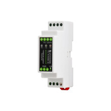 Galvanic Isolated RailMount TTL to RS485 Converter with Lightningproof Surge Protection 3.3V5V