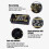 Car Digital Clock with Clear LCD Display and Soft Night Light for Motorcycle Dashboard 5