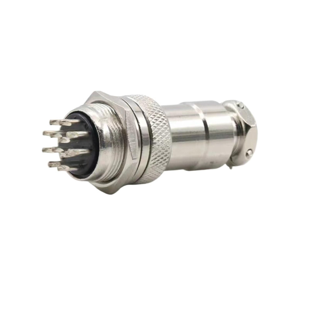 Gx20 Aviation Connector 12 Pin Circular Metal Plug And Socket Set With Secure Locking Mechanism 9426802811681