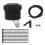 Motorcycle Chain Lubricator with Automatic Chain Oiling, Weatherproof Universal Kit, Black 1