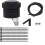 Motorcycle Chain Lubricator with Automatic Chain Oiling, Weatherproof Universal Kit, Black 5