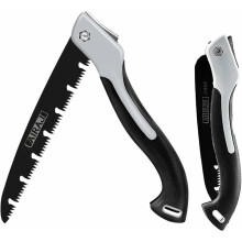 Ergonomic Folding Saw, Versatile Pruning Saw For Camping, High-Quality SK5 Carbon Steel, Long Blade For Wood Cutting & Gardening