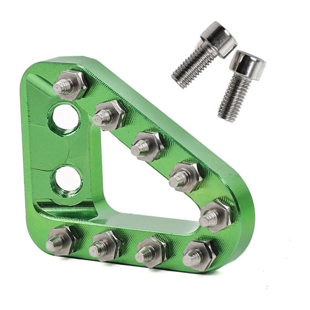 Motorcycle Foot Pegs For Ktm Exc 300 450 690 With Cnc Rear Brake Pedal Tip, Anodized Grip Green 9001264927080