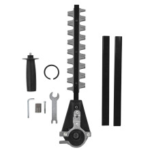Articulating Hedge Trimmer Attachment, Adjustable Blade Angle For Unmatched Precision And Control In Your Gardening Tasks, Straight Shaft Durable Desi