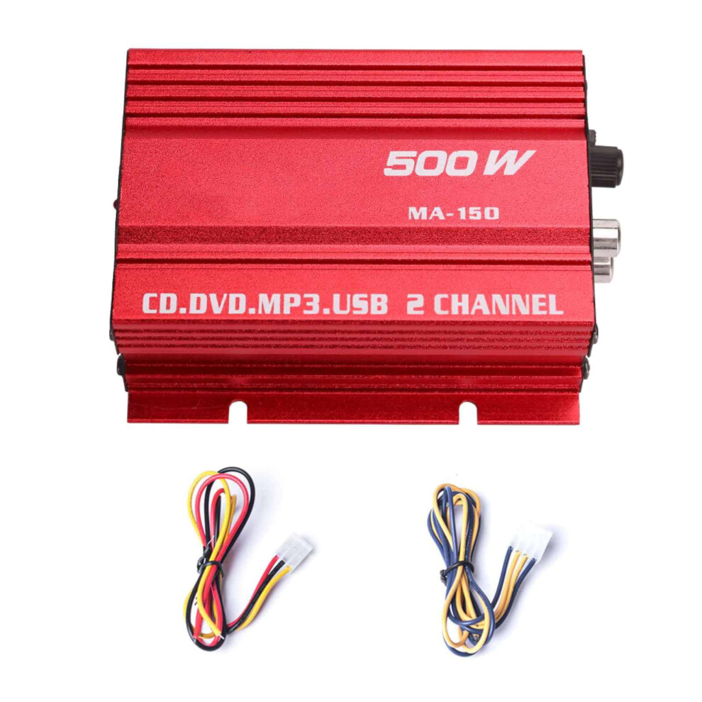 Mini Hifi Audio Amplifier Lossless Playback Usb Fast Charging 2 Channel Stereo Power Amp For Home Car 9426802812534