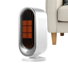 Space Heater with Adjustable Height and Overheat Protection, Quiet Electric Heater for Indoor Use