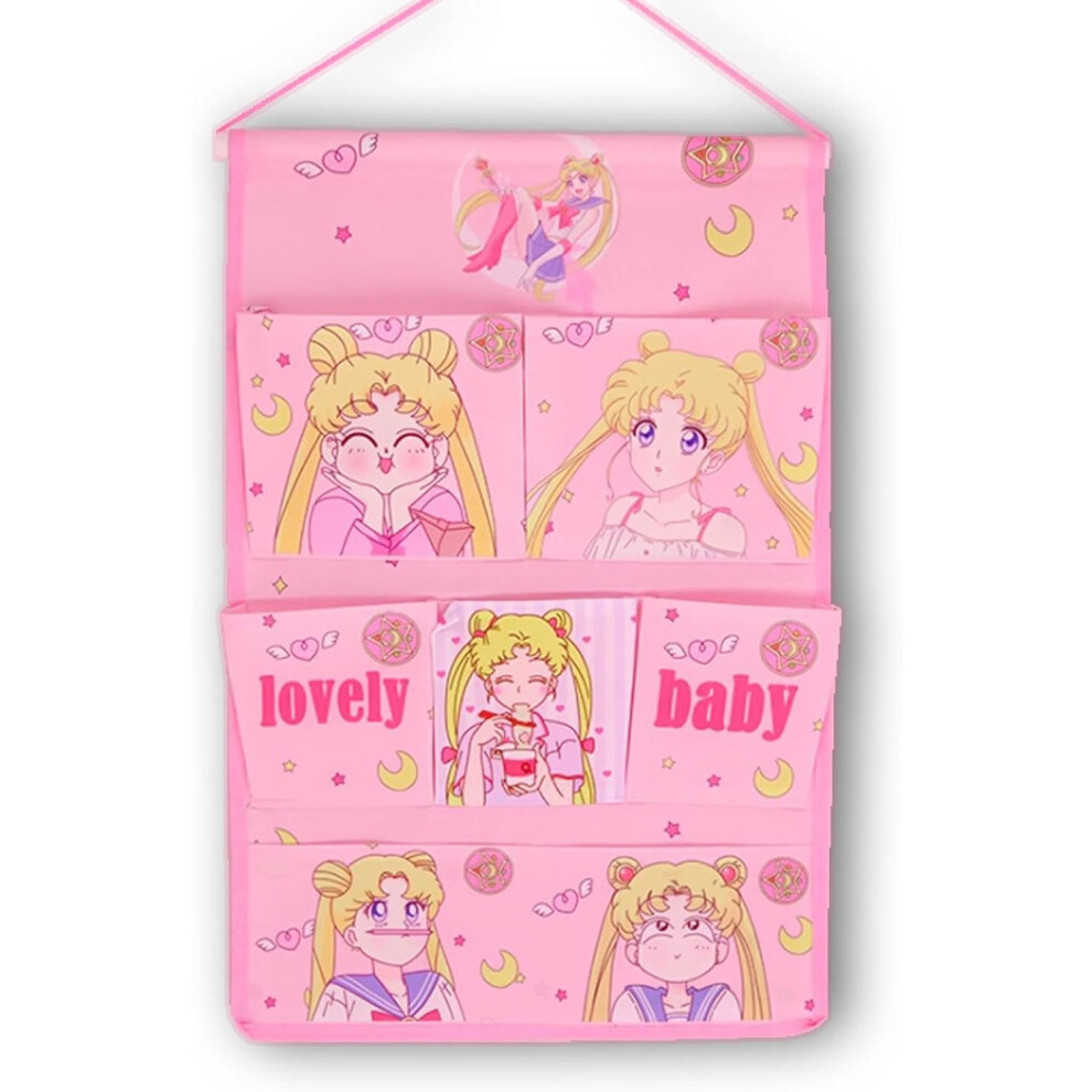 Space-Saving Wall Organizer, Cute Wall Hanging Decorations For Kids With Folding Design