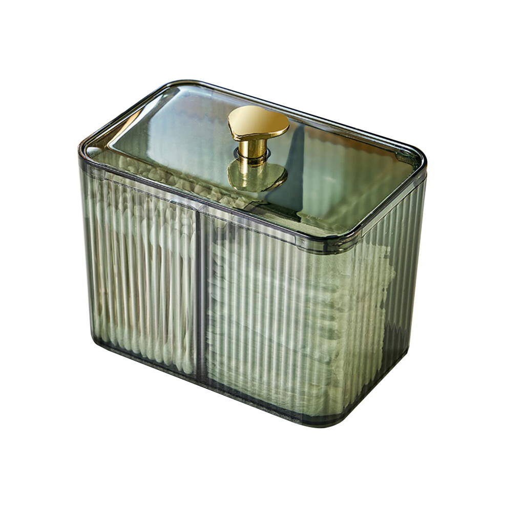 Makeup Storage Box with Lid Dustproof Cosmetic Organizer for Bedroom Dorm Travel Lipstick Holder