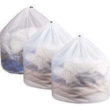Travel Mesh Laundry Bags, Durable Drawstring Closure For Multi-Purpose Use, High-Quality Polyester Mesh Breathable Fabric For Delicates Protection (3