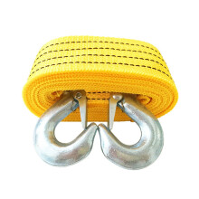 Car Winch Rope 2Pc Heavy Duty Set With Trailer Tie Down Straps, Tow Ropes, Hooks, Elastic Bungee Cord