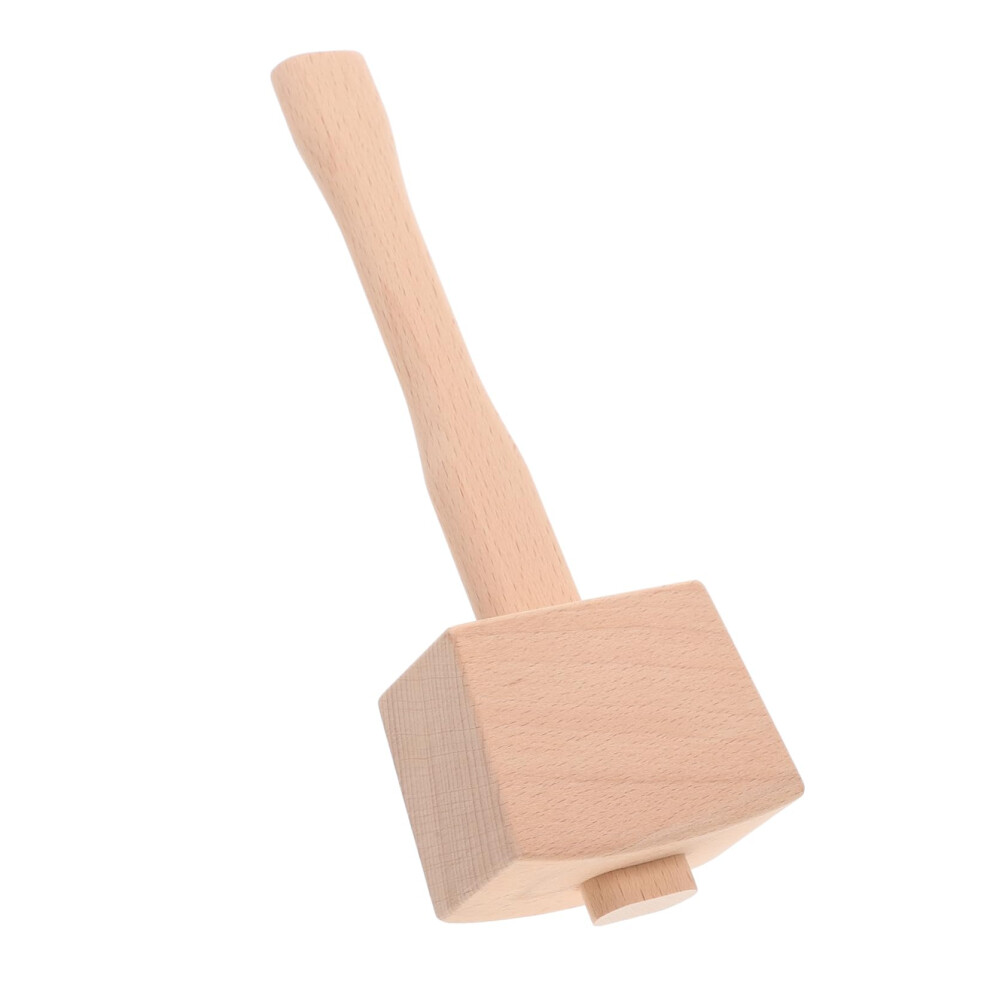 Wooden Mallet Small For Leatherworking And Woodworking Sturdy Carpentry Hammer Natural Wood 9119770689658