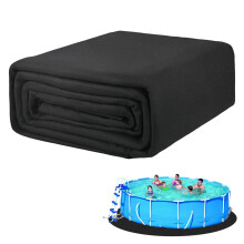 15FT Round Above Ground Pool Liner Pad, Durable Geotextile Mat with Puncture Resistant Protection