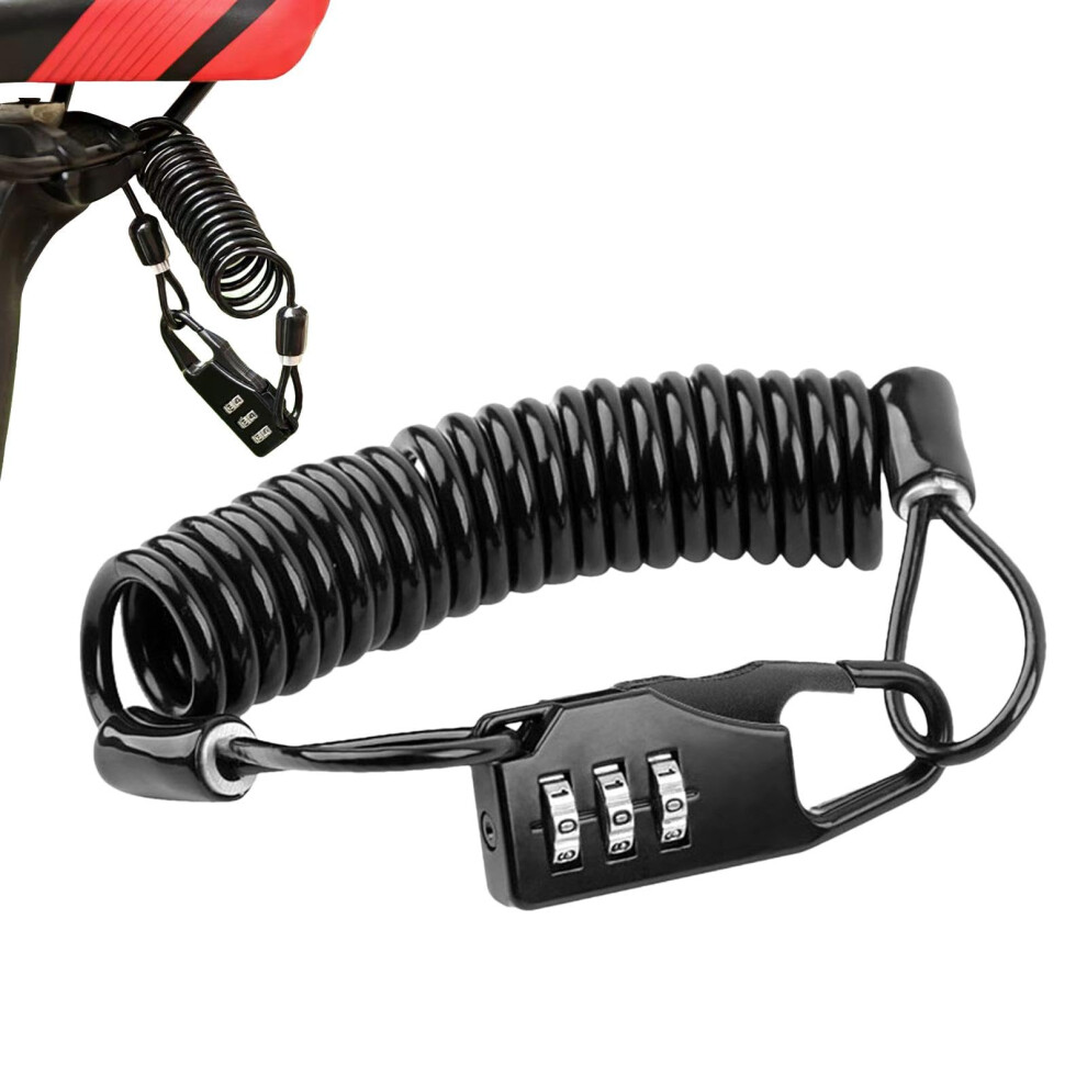 Scooter Lock Combination Portable Password Lock For Electric Scooters And Motorbikes Wire Lock Safety Lock Anti Theft 9119770690616