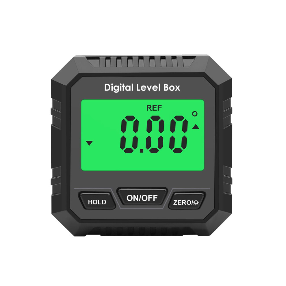 Digital Angle Gauge Magnetic Protractor Inclinometer Level Finder Angle Cube With Magnetic Base And Backlight 9119770690999