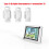 Ψηφιακό θερμόμετρο τηλεχειρισμού, αισθητήρας μετεωρολογικού σταθμού με οθόνη LCD 1