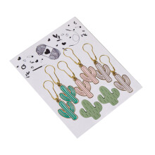 Marqueur de couture, breloque, bouchons de pointe-cactus