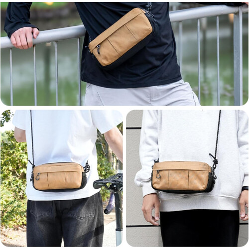 Waterproof Motorcycle Handlebar Bag with Large Capacity and QuickRelease Straps for Universal Fit 2