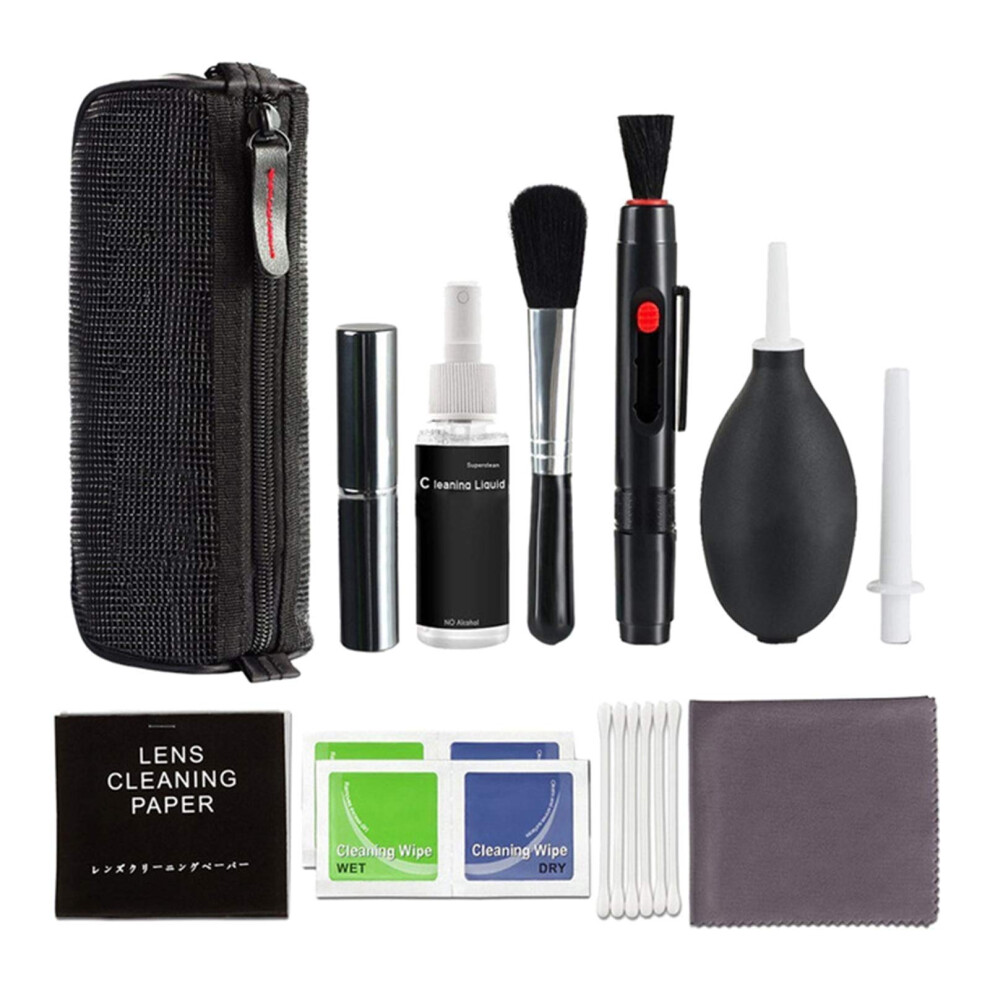 Camera Lens Cleaning Kit With Cleaner Pen, Scratch Solution And Portable Carry Case 9119770690814