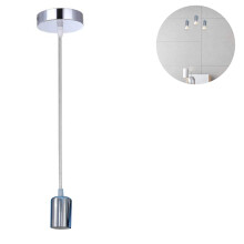 Lampa sufitowa o regulowanej wysokości i nowoczesnym, minimalistycznym designie