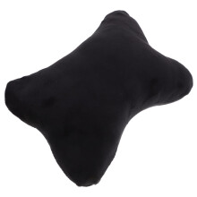 Car Neck Pillow with Rhinestones Cat Head Design for Neck Pain Relief and Breathable Comfort