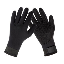 Guanti termici da muta per acque fredde, guanti da immersione in neoprene flessibili con vestibilità comoda, elevata elasticità per snorkeling,