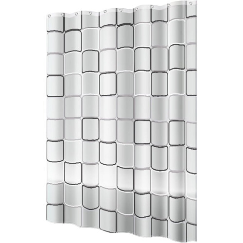 Επένδυση κουρτίνας μπάνιου Stylish Patterns, οικολογικό PEVA, γρήγορο στέγνωμα και