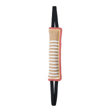 Dog Molar Toy with 2 Handles Tossing Teething Game Toy-lace