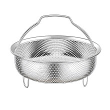Panier Ă vapeur en acier inoxydable, grille de cuisson Ă -grand